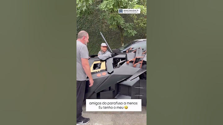Neymar comprou um Batmóvel por apenas 8 milhões