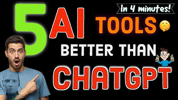 Top 5 AI Tools That Are Even Better Than ChatGPT🤯🔥 #aitools #top5