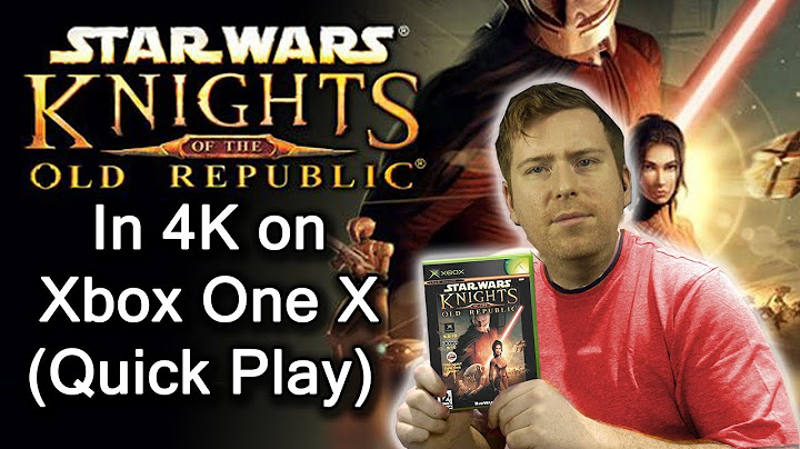Star wars knights of the old republic remastered xbox one