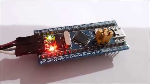 STM32 blinking led  code from scratch ARM Cortex M3 PART 5