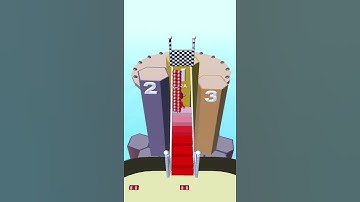 Bridge Race All Levels Gameplay Android,ios Level 490 #short