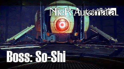 NieR: Automata - Boss: So-Shi Goliath Spider [Ch. 09: Multi-leg Goliath Battle]