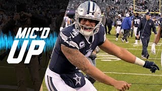 Dak Prescott Mic'd Up vs. Giants 'Hey Dez Listen, But Don't Pay Attention' | NFL Sound FX