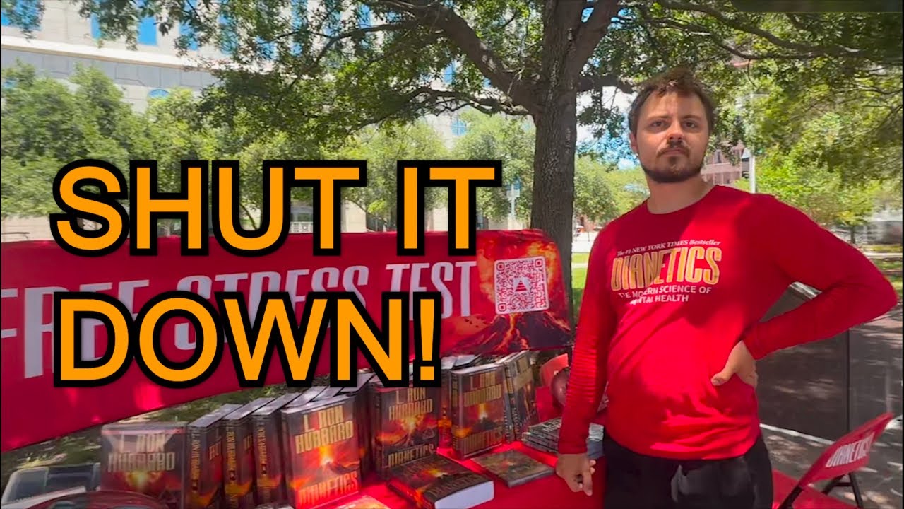 Take down Scientology! Take back our streets!