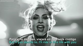 Video voorbeeld van "Lady Gaga - Hold My Hand (From “Top Gun Maverick”) // Lyrics + Español // Video Official"