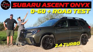 Is This Subaru Ascent ONYX BETTER Than Honda Pilot - Review + 0-60