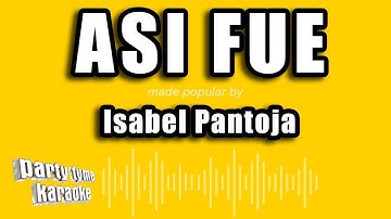 Thumbnail of Party Tyme Karaoke - Asi Fue (Made Popular By Isabel Pantoja) [Karaoke Version]