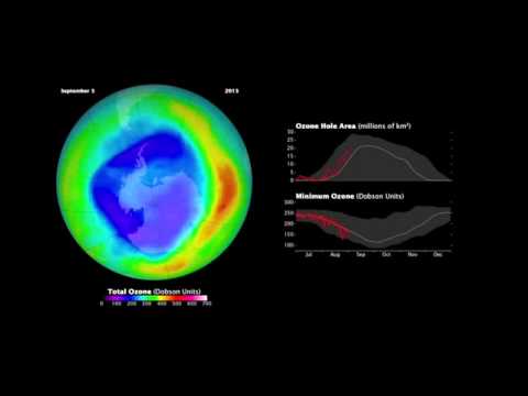 Agujero de Ozono 2013 - Animación