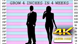 Grow 4 inches in 4 weeks! WARNING! EXTREMELY POWERFUL! HYPNOSIS SUBLIMINAL WARLOCK!!