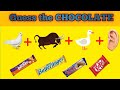 Can you guess the chocolate by Emojis?🤔🙂 chocolate quiz/emoji challenge/👍🏻