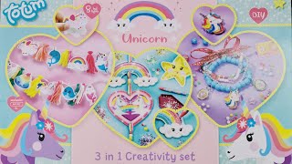 Totum Unicorn 3 in 1 Creativity Set! How to make your own light string!!