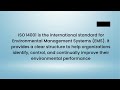 ISO 14001 Certification Explained | Boost Environmental Compliance &amp; Efficiency