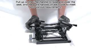 truck seat height riser/ Height Adjuster for seat Heavy Duty Driver Seat lifting mechanism rails