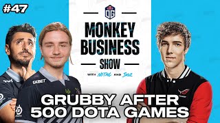 What 500 ranked games of Dota did to Grubby | OG's Monkey Business Show Episode 47