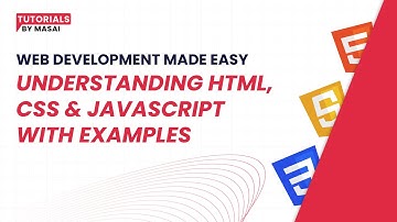 Web Development Made Easy: Understanding HTML, CSS & JavaScript With Examples