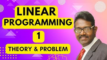 Linear Programming in Management Accounting 1 - Theory & Problem