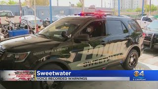 Sweetwater PD To Play Voice Recordings Warning People To Stay Home