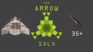 ARROW - An INVISIBLE Turret SOLO BUNKER Base - RUST 2024