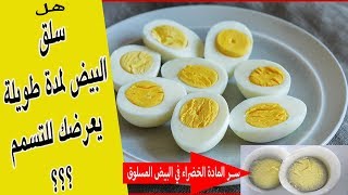 هل البيض المسلوق لمدة طويلة  يعرضك للتسمم ؟؟ ☠️☠️☠️