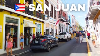 🇵🇷 SAN JUAN SPRING BREAK PUERTO RICO WALKING TOUR 4K