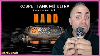 Kospet Tank M3 Ultra è lo smartwatch rugged con GPS e display AMOLED per Android e iPhone