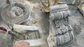 Unbelievable Technique of making cement brackets | Cement Craft Ideas