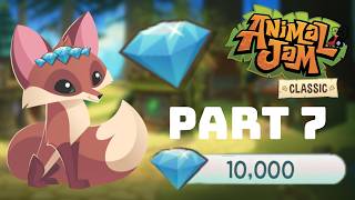 10,000 DIAMONDS CHALLENGE - Part 7 | Animal Jam Classic screenshot 5