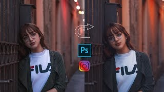 Photoshop cc Tutorial : How To Edit Instagram Photo  : Outdoor Portrait Retouching screenshot 3