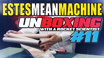 Unboxing the Estes Mean Machine model rocket