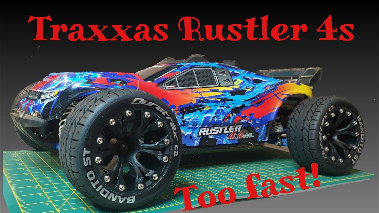 Traxxas Rustler 4x4. 4s Zeee. Duratrax 
