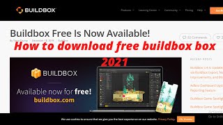 How to download & install buildbox Free 2021