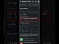 How to trace other devices logged in to your Google account ? #shorts | Google security setting