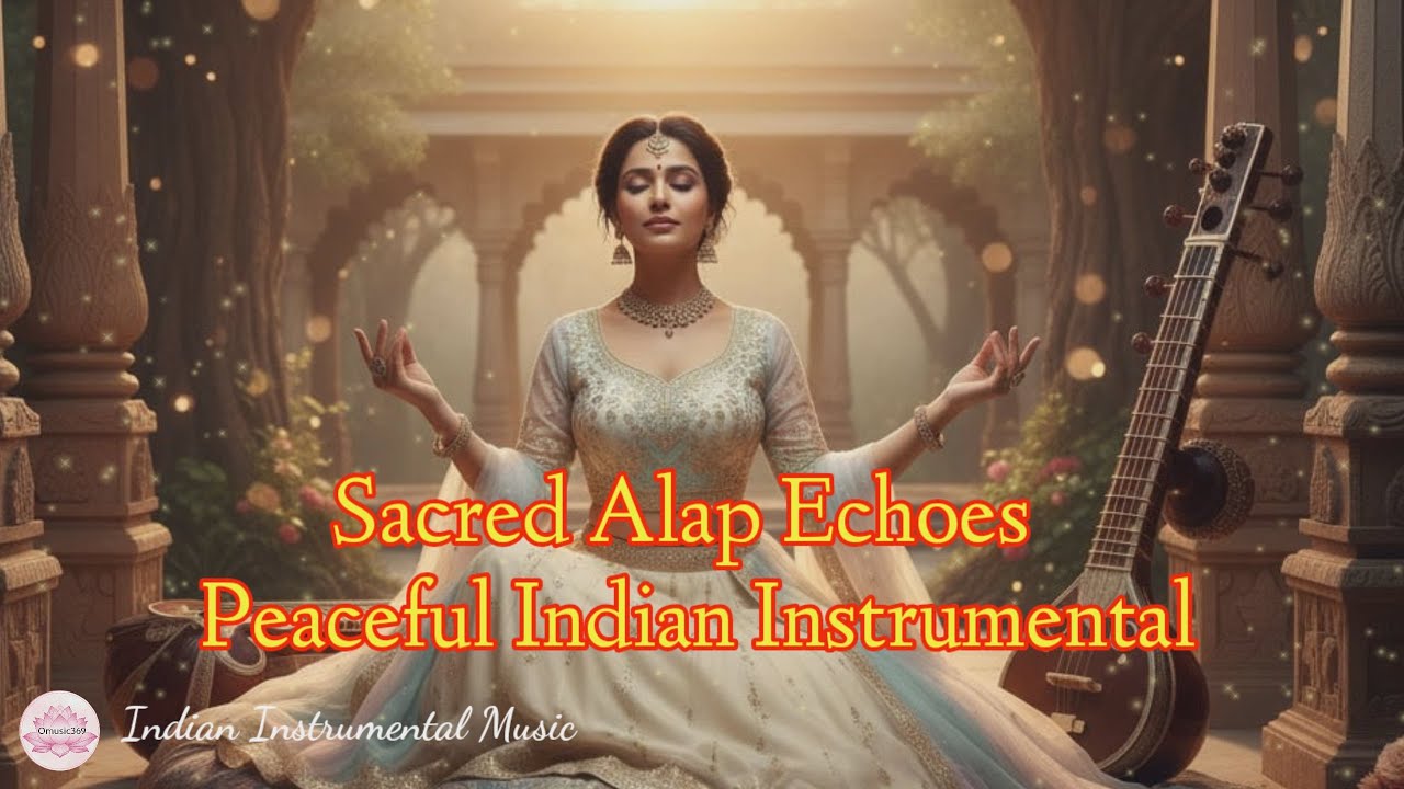 Indian Instrumental Sacred Alap Echoes Peaceful - YouTube