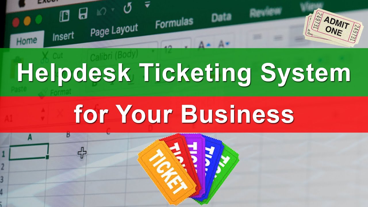 Ticketing System in Excel | Create a Helpdesk Ticketing System in Excel | Advanced Excel 