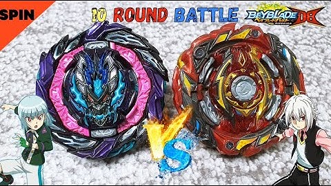 베이블레이드 버스트 다이너마이트 DB 로어 바하무트 VS 월드 스프리건 무조건 10라운드 Beyblade burst DB 【Roar Bahamut VS World Spriggan】