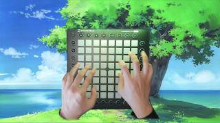 Video thumbnail of "메이플스토리 MapleStory OST - Raindrop Flower 에레브 수련의 숲 (Launchpad piano cover) reynah ver."