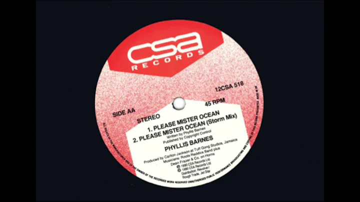Phyllis Barnes - Please Mister Ocean (Storm Mix)