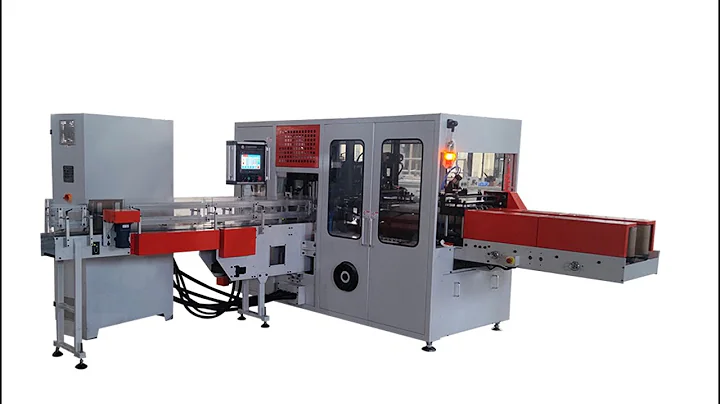 High speed automatic 2 stacks serviette tissue packing machine