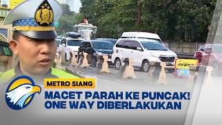 Long Weekend Paskah One Way Diberlakukan di Jalur Puncak! - [Metro Siang]