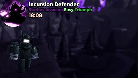 Incursion Defender: Starhus Invasion Easy Mode Triumph | 18:08