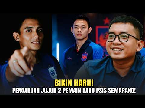 88win x agb88 - Bikin Haru 😊 Pengakuan Jujur 2 Pemain Baru PSIS Semarang