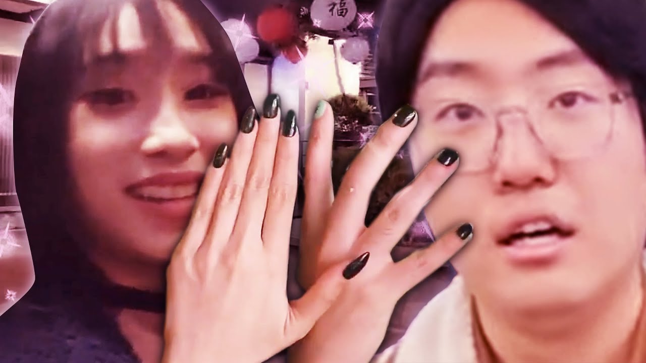 Getting my nails done LA style YouTube