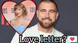 Celebrity Taylor Swift Reads Travis Kelce’s Love Letter | The Moment That Changed Everything Profile