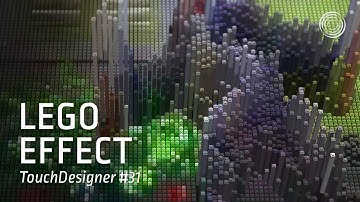 [TD Drop #31] Lego Effect Teaser - TouchDesigner Tutorial