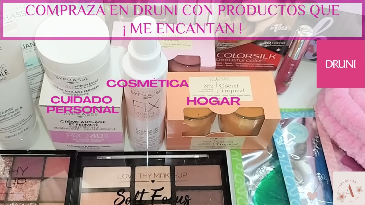 COMPRAZA EN DRUNI CON PRODUCTOS QUE ME ENCANTAN 🌸
