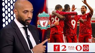 🚨 THIERRY HENRY REACTS TO LIVERPOOL’S INCREDIBLE 2-0 WIN! ISAK & WIRTZ STUN BRIGHTON AT ANFIELD! 😱