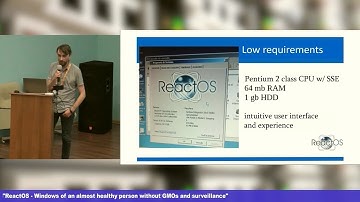 ReactOS - Windows of an almost healthy person without GMOs and surveillance (English AI dub)