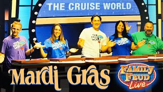 Family Feud  On The  Carnival Mardi Gras Hosted By The Flying Scotsman  The Cruise World