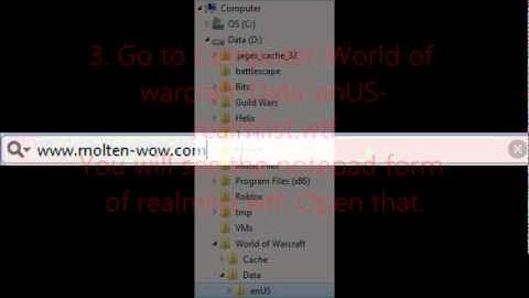 Molten-wow How to connect