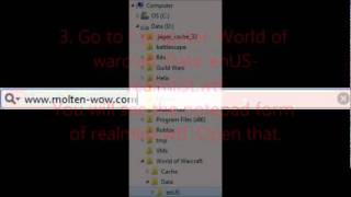 Molten-wow How to connect